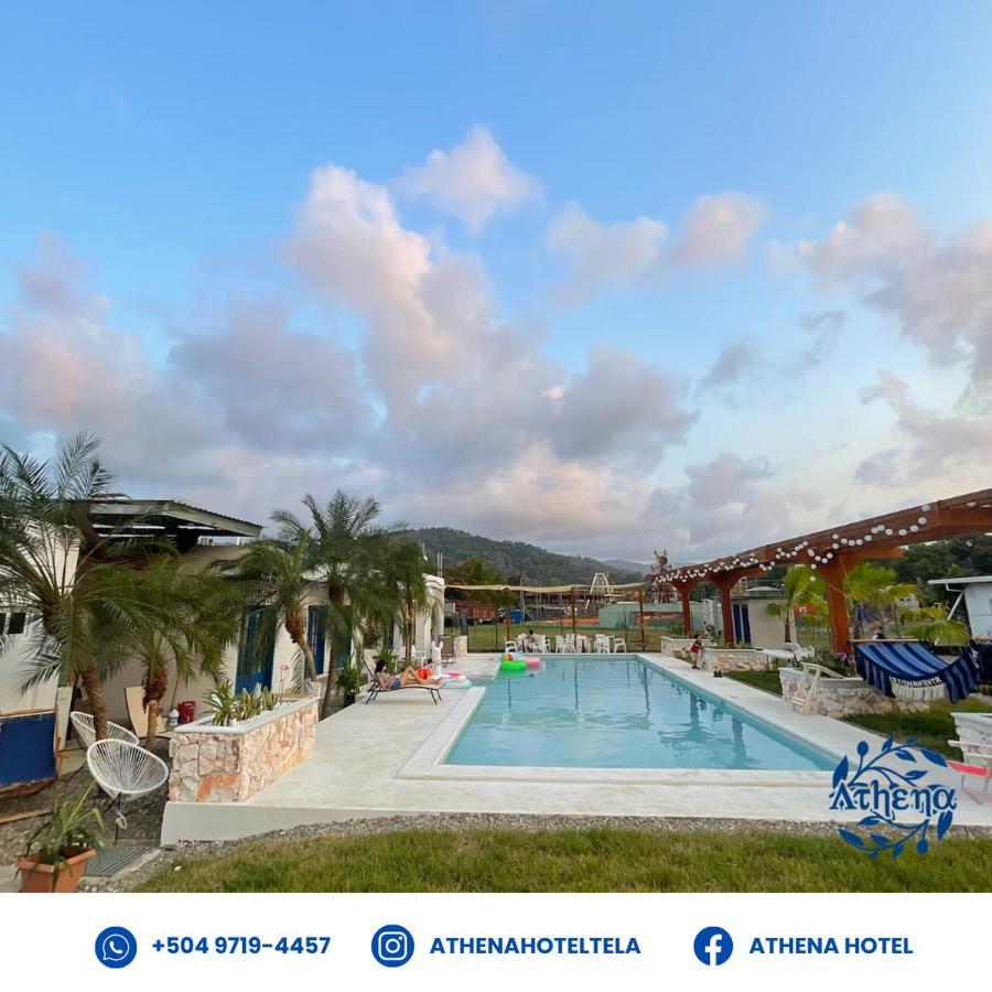 Athena Garden Hotel Tela Exterior foto